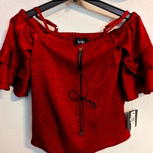 Ladies Off The Shoulder Top Brand New With Tags Size Small
